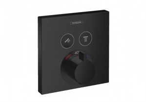 Термостат Hansgrohe ShowerSelect 15763670 матовый черный