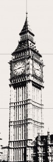 Декор-панно Tubadzin London Big Ben 1 (6 эл) 59.8x179.8