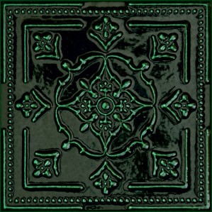 Декор Tubadzin Tinta 14.8x14.8 Green