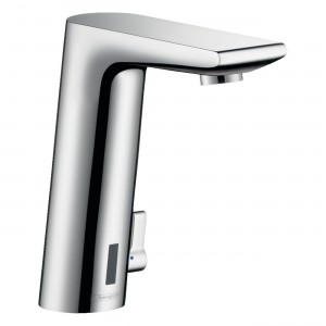 Смеситель для раковины электронный сенсорный Hansgrohe Metris S хром 31100000