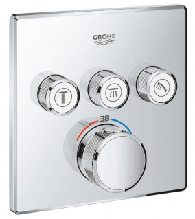 Термостат для душа на 3 выхода GROHE GROHTHERM SMARTCONTROL 29126000