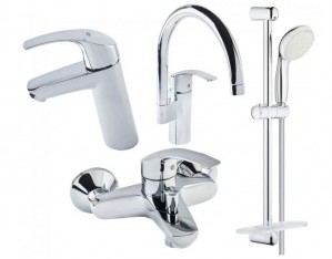 Набор смесителей Grohe Eurosmart 2015 + New Tempesta Classic 123248MK
