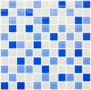 Мозаика Kotto GM 4040 Cobalt-White 300x300x4
