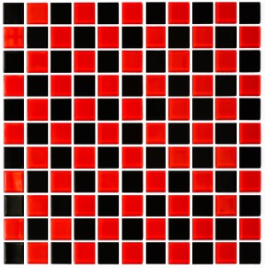 Мозаика Kotto GM 4003 Black-Red 300x300x4