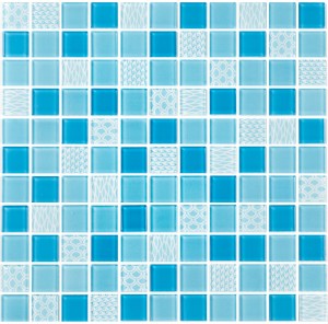 Мозаика Kotto GM 4051 Blue Structure 300x300x4
