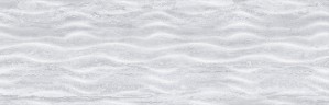 Плитка Intercerama Rome 25х80 светло-серый рельеф 071Р