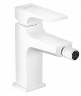 Смеситель для биде Hansgrohe Metropol белый матовый 32520700