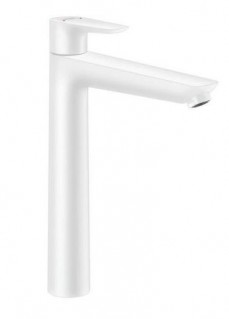 Смеситель для умывальника Hansgrohe Talis E 240 с донным клапаном белый матовый 71716700