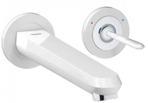 Смеситель для раковины на два отверстия Grohe Eurodisc Joy L-size 19969LS0