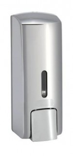 Дозатор для жидкого мыла Bemeta Hotel настенный 185x65 мм хром 121209142