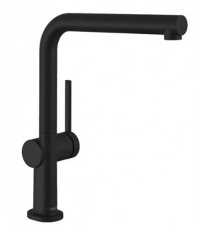 Кухонный смеситель Hansgrohe Talis M54 чёрный матовый 72840670