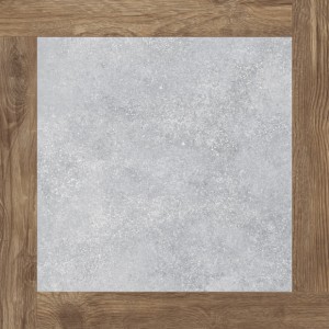 Грес Golden Tile Concrete and Wood 60.7x60.7 серый