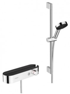 Душевой набор со смесителем HANSGROHE PULSIFY 3 jet хром 24260000