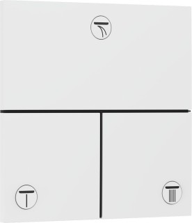 Переключатель потоков Hansgrohe ShowerSelect Comfort E 15573700 три потребителя белый матовый