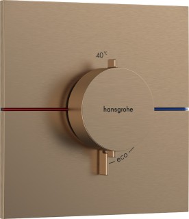 Термостат Hansgrohe ShowerSelect Comfort E 15574140 бронза