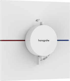 Термостат Hansgrohe ShowerSelect Comfort E 15574700 белый матовый