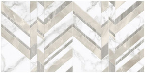 Плитка Golden Tile Marmo Bianco 30x60 Chevron White