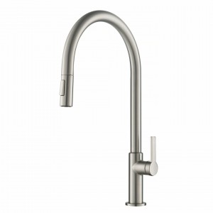 Кухонный смеситель Kraus KPF-2821SFS нержавеющая сталь