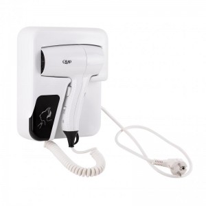 Фен с держателем Qtap Pohodli 1200 Вт QTF1200RNP White