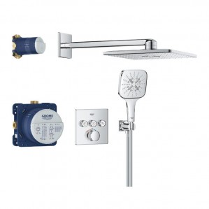 Душевая система скрытого монтажа Grohe Grohtherm Smartcontrol Cube 34864000