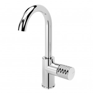 Смеситель для раковины поворотный излив Bruma Leaf 167 001 6CR Cromado