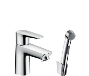 Смеситель для раковины Hansgrohe Talis E 71729000 с гигиеническим душем