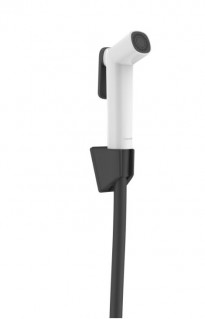 Гигиенический душ Imprese со шлангом и держателем f03700101LB черно-белый