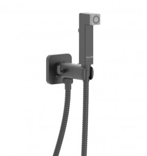 Гигиенический душ Imprese JUDIT со смесителем скрытого монтажа f03710810AA черный матовый