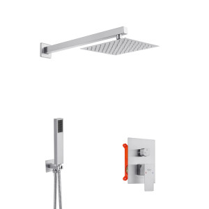 Душова система прихованого монтажу Kroner KRP Edelstahl Kubus - ESG082 CV029971