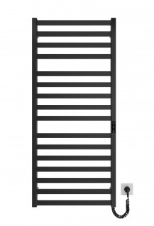 Електрична рушникосушарка Mario HF Oxford 1170х530 чорний мат