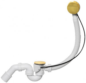 Сифон для ванны автомат McAlpine HC31-GOLD