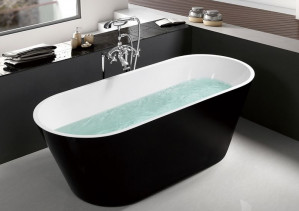 Ванна акриловая Atlantis C-3004 Black 170х75х58