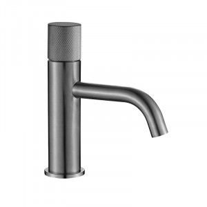 Смеситель для умывальника VBI MILANO DUO GRAPHITE низкий VBI-050100GR-H02GR