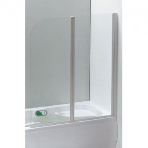Шторка для ванной Eger 599-121W, 120х138см белый