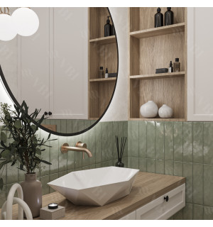 Умывальник VBI VENEZIA WHITE накладной VBI-012400