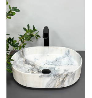 Умывальник VBI VERONA 50 GRANIT MATT накладной VBI-011304