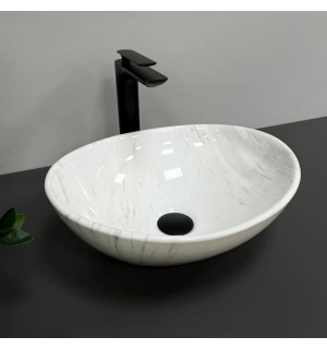 Умывальник VBI PARMA MARBLE NATURE GLOSSY накладной VBI-011007