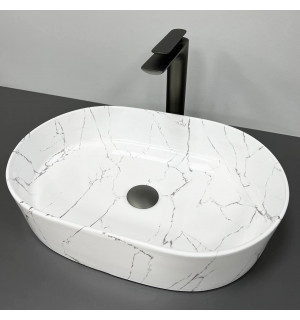 Умывальник VBI VERONA 50 MARMO GLOSSY накладной VBI-011313