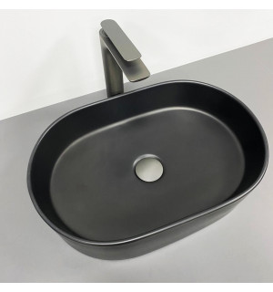 Умывальник VBI VERONA 50 BLACK MATT накладной VBI-011317