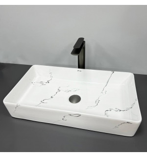 Умывальник VBI TRIEST MARMO GLOSSY накладной VBI-012704