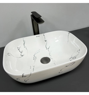 Умывальник VBI RAVENNA MARMO GLOSSY накладной VBI-011210