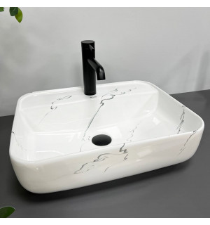 Умывальник VBI RAGUSA MARMO GLOSSY накладной VBI-014501