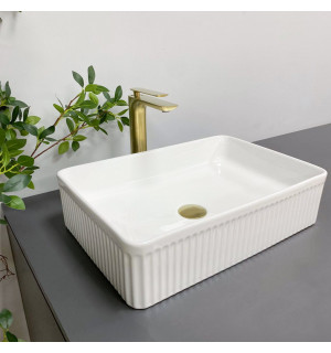 Умывальник VBI BRESCIA WHITE накладной VBI-013900