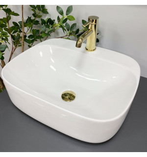 Умывальник VBI NARNI M WHITE накладной VBI-014900