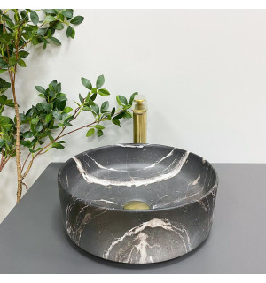 Умывальник VBI PRATO BLACK ONYX MATT накладной VBI-011406