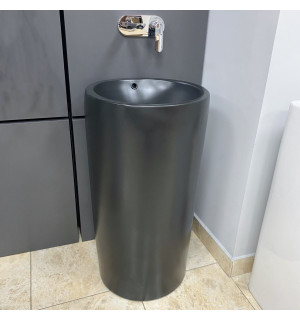 Умывальник VBI MATERA BLACK MATT напольный VBI-019007