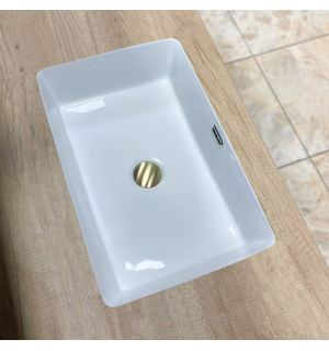 Умывальник VBI MERANO M WHITE врезной VBI-018005