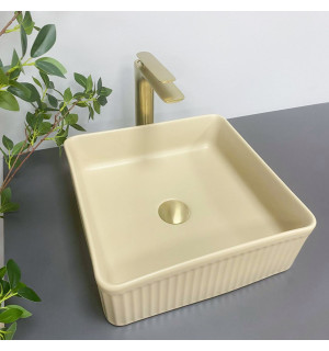 Умывальник VBI BOLZANO BEIGE MATT накладной VBI-013802