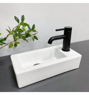 Умывальник VBI KOMO L WHITE накладной подвесной VBI-015602