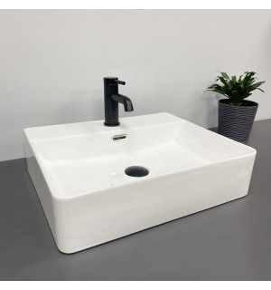 Умывальник VBI BITONTO WHITE накладной подвесной VBI-015700